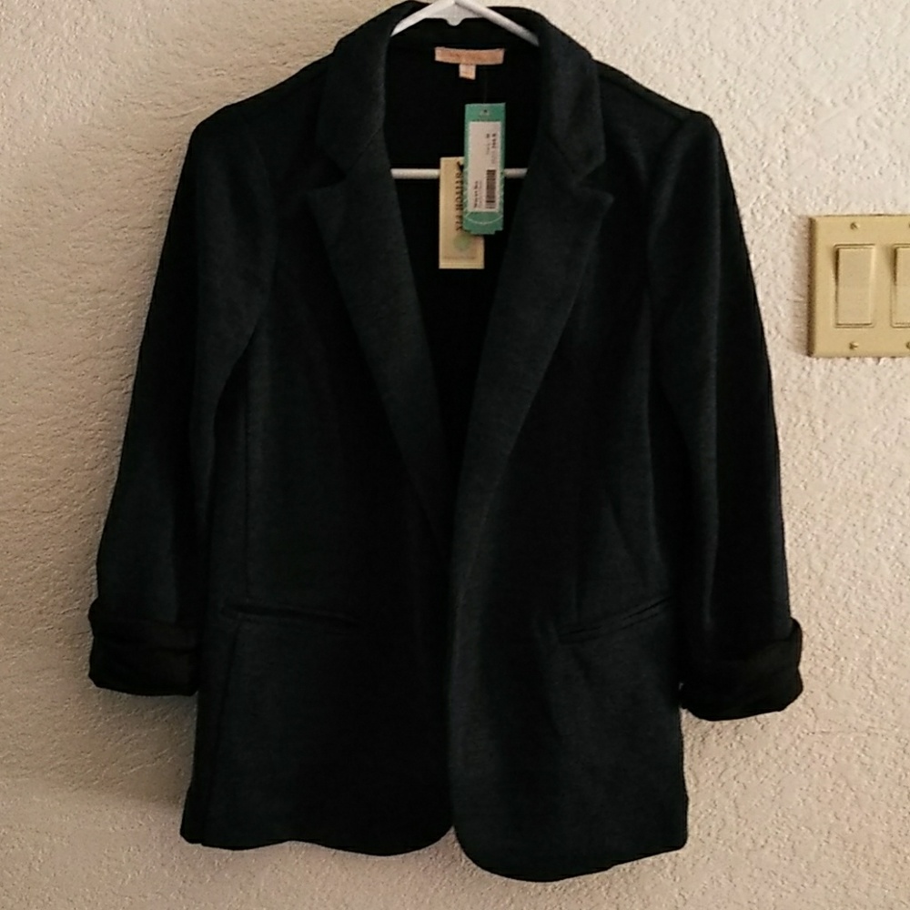 Skies Are Blue Asa Knit Blazer NWT